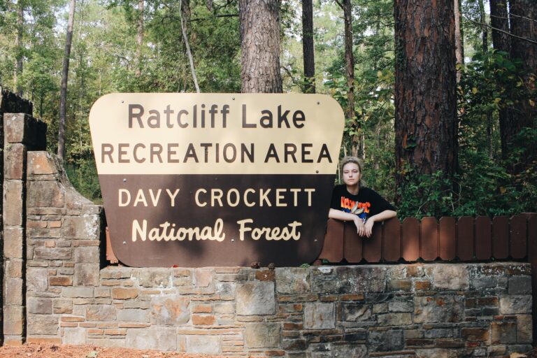 Ratcliff Lake Recreation Area Sign