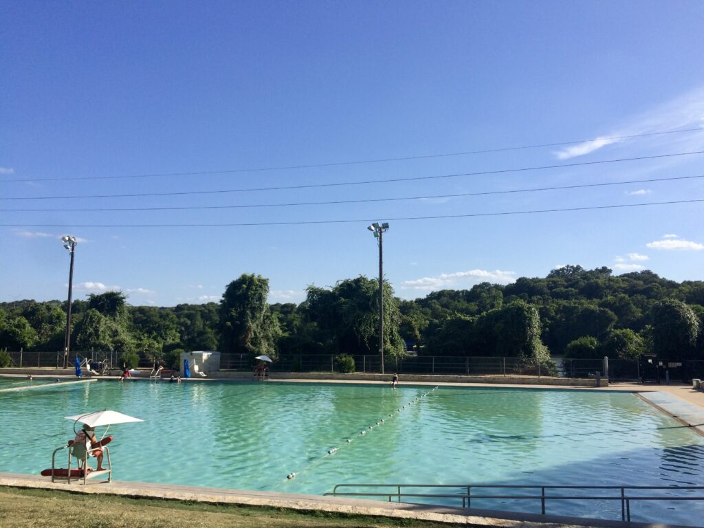 Deep Eddy Pool in Austin, Texas